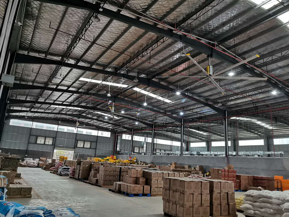 夏天物流倉儲(chǔ)車間降溫的方法是什么？