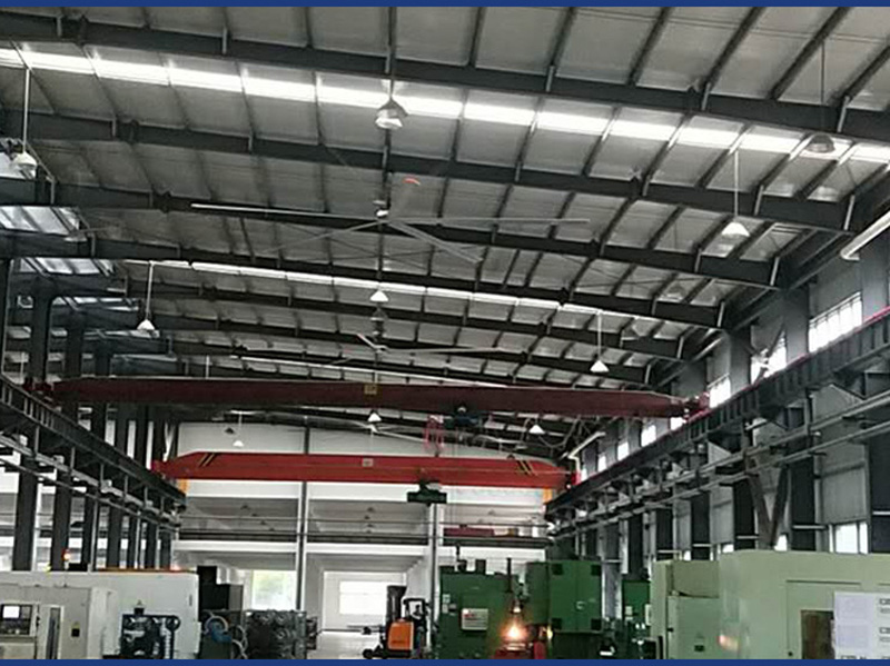機(jī)械設(shè)備廠房同用的降溫設(shè)備---大型工業(yè)大風(fēng)扇
