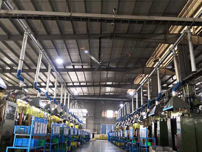 工業(yè)大吊扇風量大，覆蓋廣，廣泛適用于大型商用場所