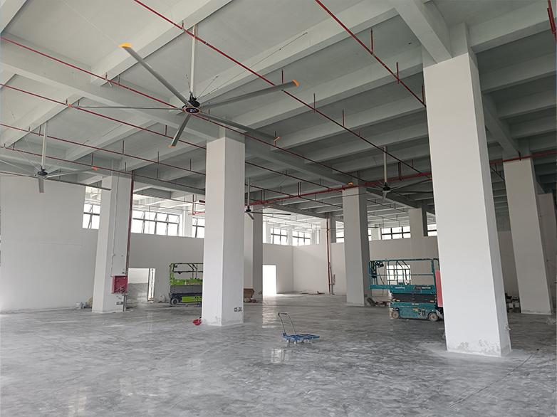 惠州市某制造業(yè)車間環(huán)境通風降溫項目案例